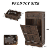 13 Gallons Tilt-Out Trash Can Cabinet