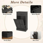 13 Gallons Tilt-Out Trash Can Cabinet