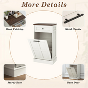 13 Gallons Tilt-Out Trash Can Cabinet