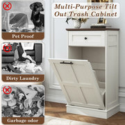 13 Gallons Tilt-Out Trash Can Cabinet
