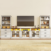 4-Piece TV Stand for TVs up to 100"