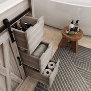 24 Inch Single Bathroom Vanity Cabinet with Sink