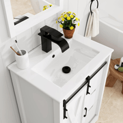 24 Inch Single Bathroom Vanity Cabinet with Sink