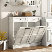 26 Gallons Dual Tilt-Out Trash Can Cabinet