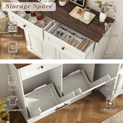 26 Gallons Dual Tilt-Out Trash Can Cabinet