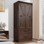 2 Doors Armoire Wardrobe Closet