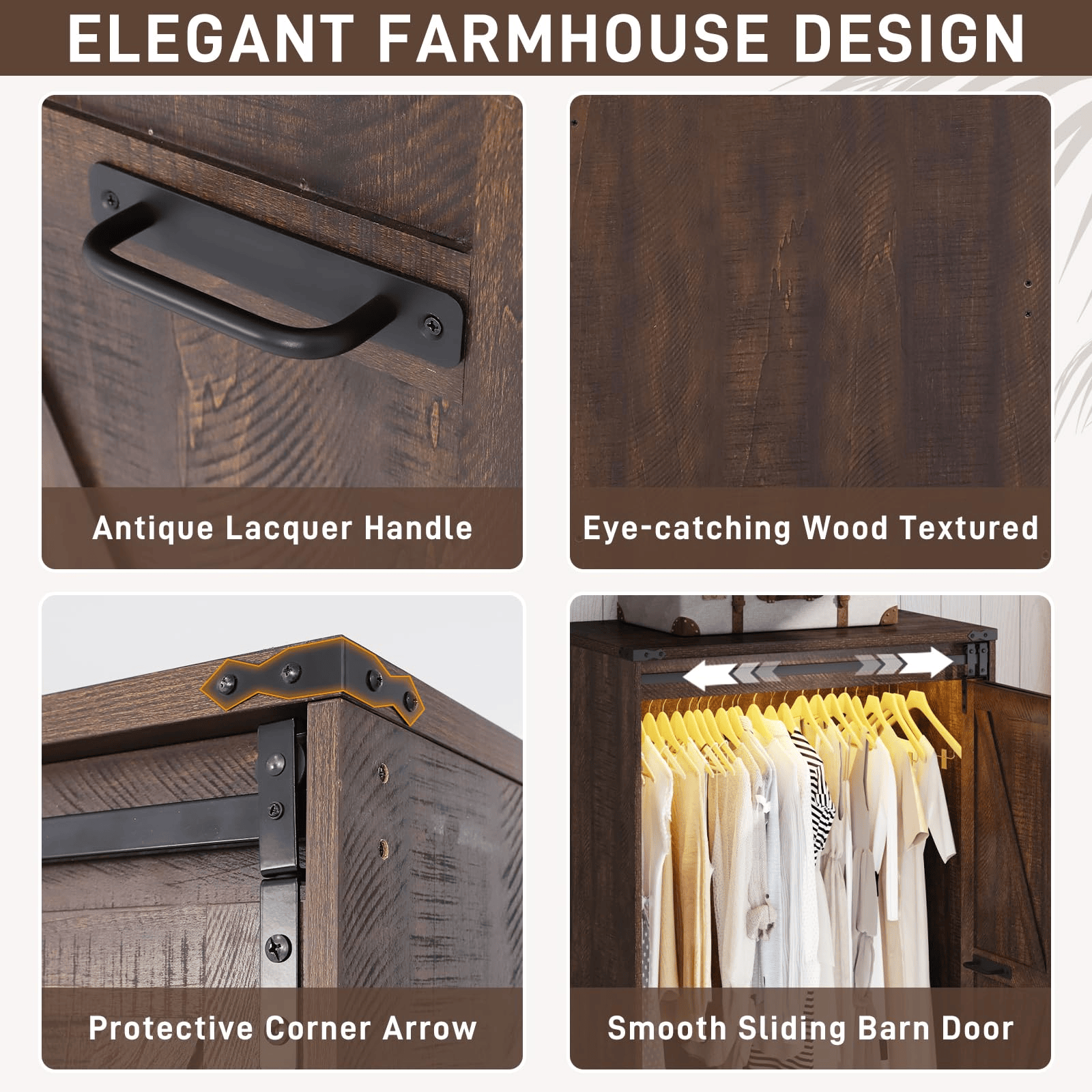2 Doors Armoire Wardrobe Closet