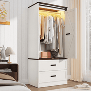 2 Doors Armoire Wardrobe Closet