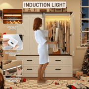 2 Doors Armoire Wardrobe Closet