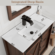 36 Inch Single Bathroom Vanity Cabinet with Sink