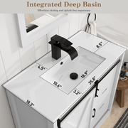 36 Inch Single Bathroom Vanity Cabinet with Sink