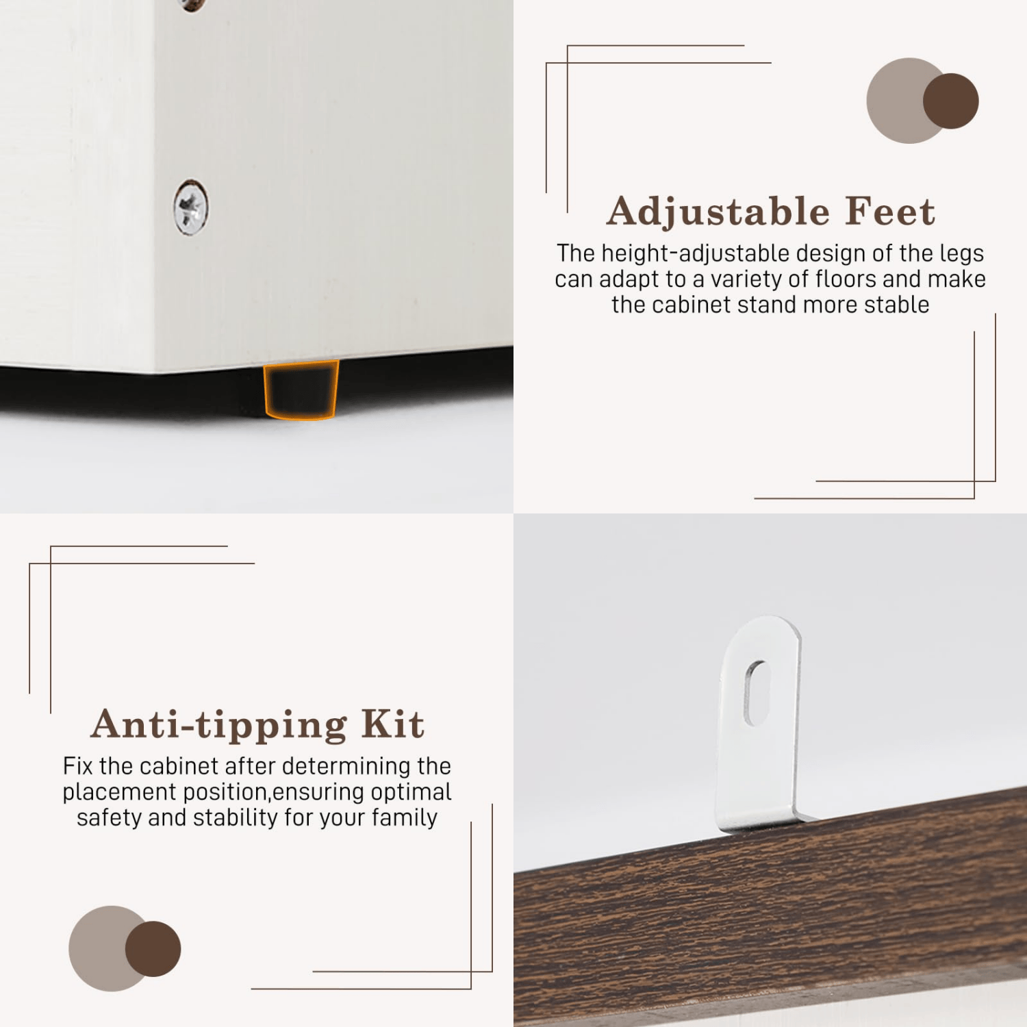 3 Doors Armoire Wardrobe Closet