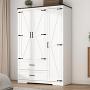 3 Doors Armoire Wardrobe Closet