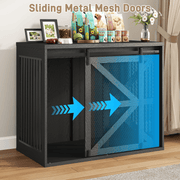 47" Dog Crate Furniture for Large Dogs