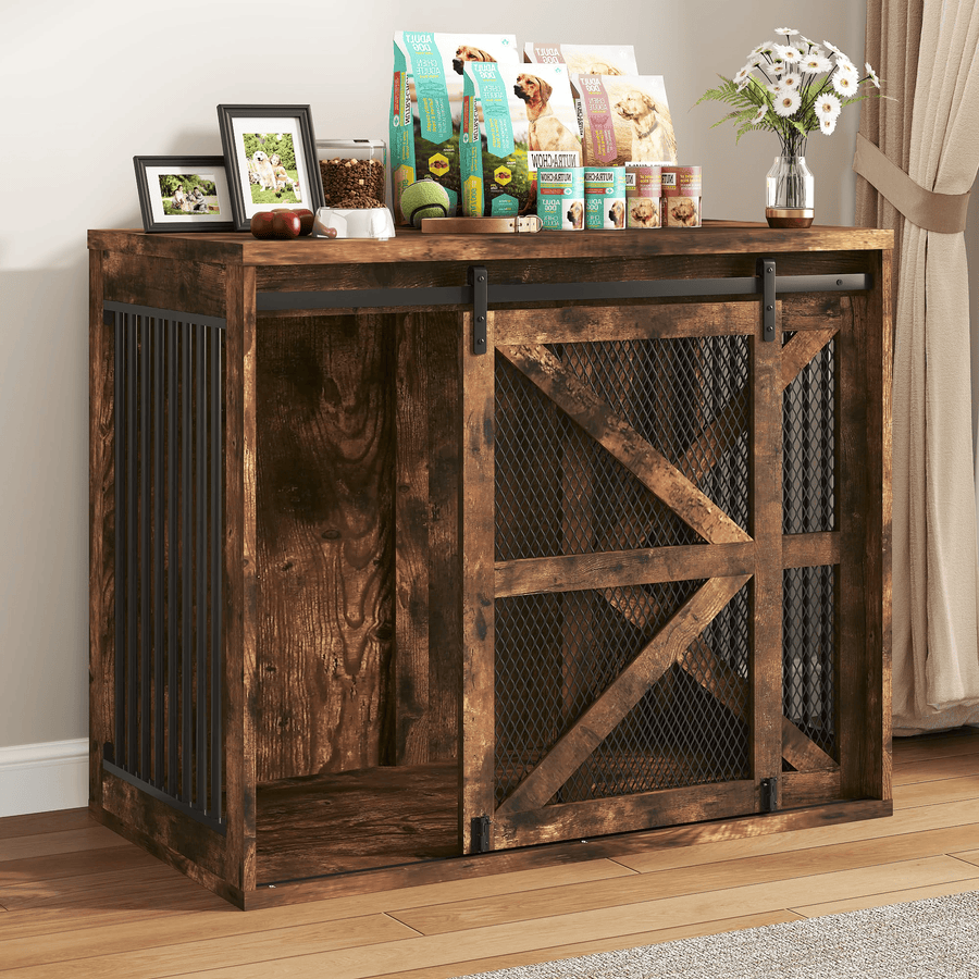 47" Dog Crate Furniture for Large Dogs