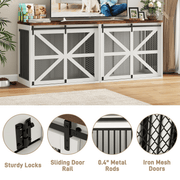 47" Dog Crate Furniture for Large Dogs