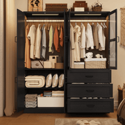 4 Doors Armoire Wardrobe Closet