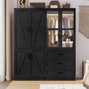 4 Doors Armoire Wardrobe Closet
