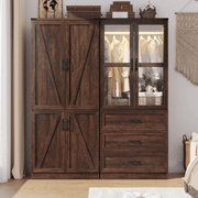 4 Doors Armoire Wardrobe Closet