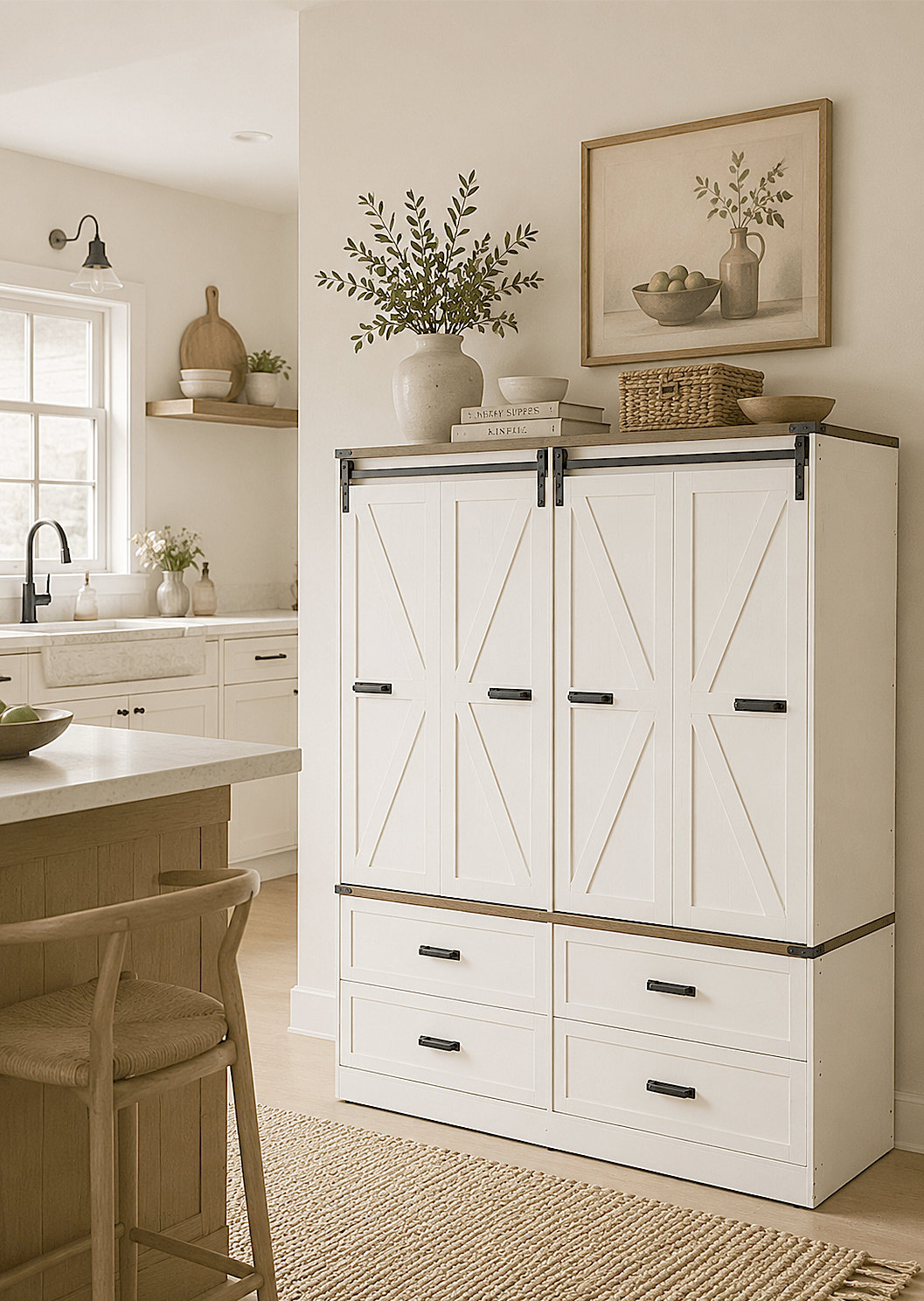 Farmhouse Kitchen Pantry