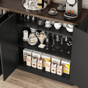65 Inch Sideboard Buffet Cabinet with Storage