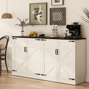 65 Inch Sideboard Buffet Cabinet with Storage