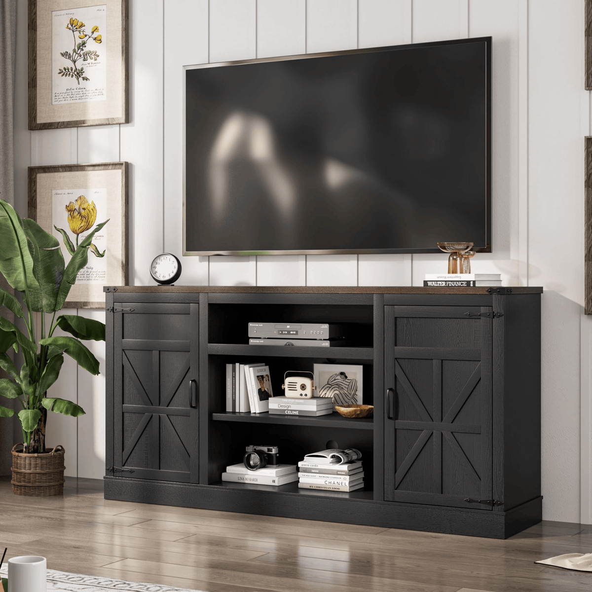 75" Coffee Bar with Charging Station