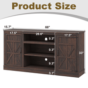 75" Coffee Bar with Charging Station