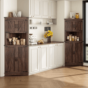 68” Tall Corner Storage Cabinet