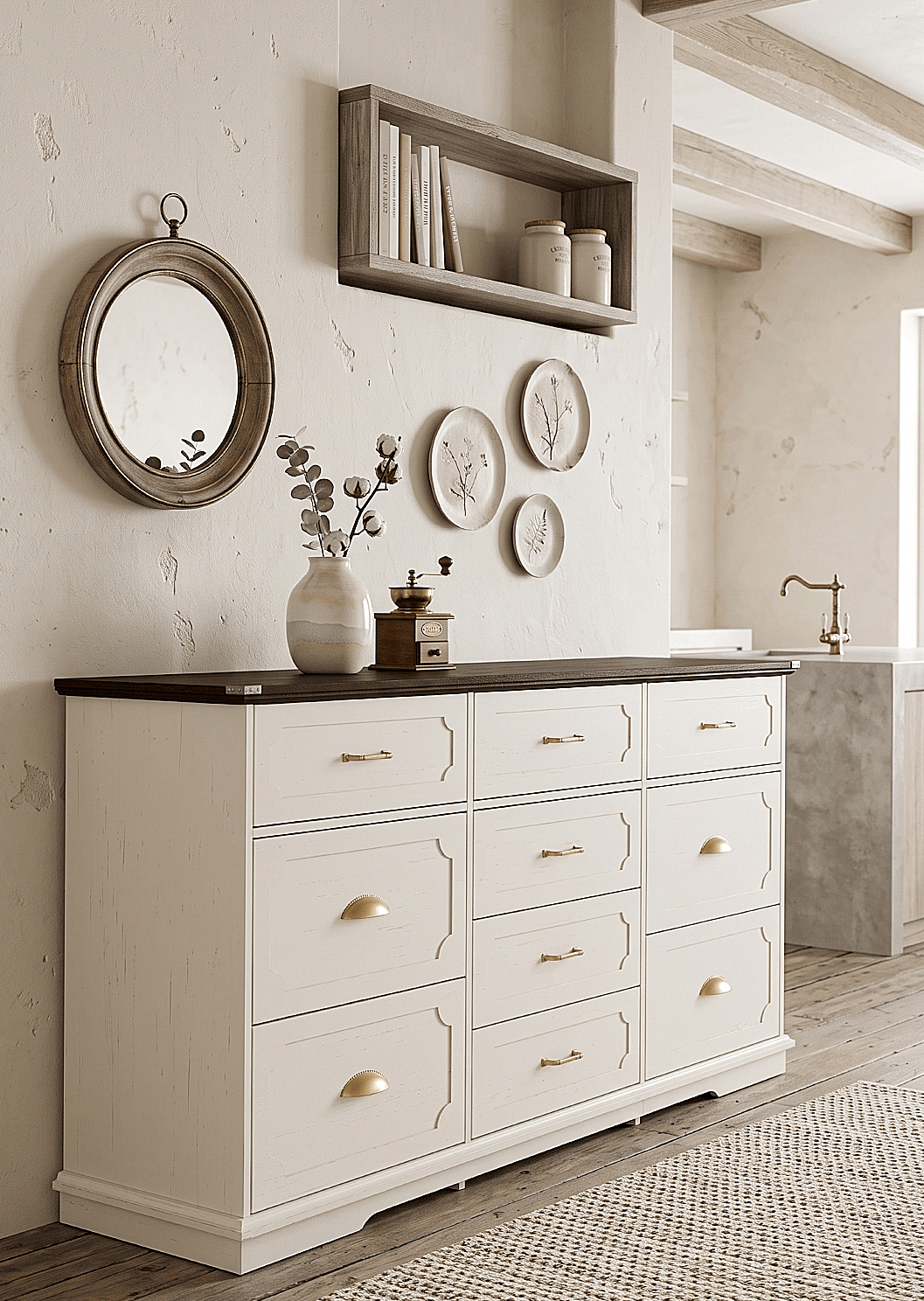 Entryway Console Dresser