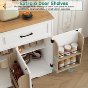 71" Tall Kitchen Pantry Storage Cabinet