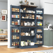 71in Farmhouse Kitchen Pantry Cabinet Storage Cabinet