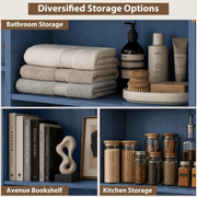 71in Farmhouse Kitchen Pantry Cabinet Storage Cabinet