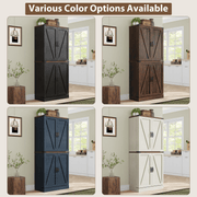 71in Farmhouse Kitchen Pantry Cabinet Storage Cabinet