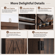 71in Farmhouse Kitchen Pantry Cabinet Storage Cabinet