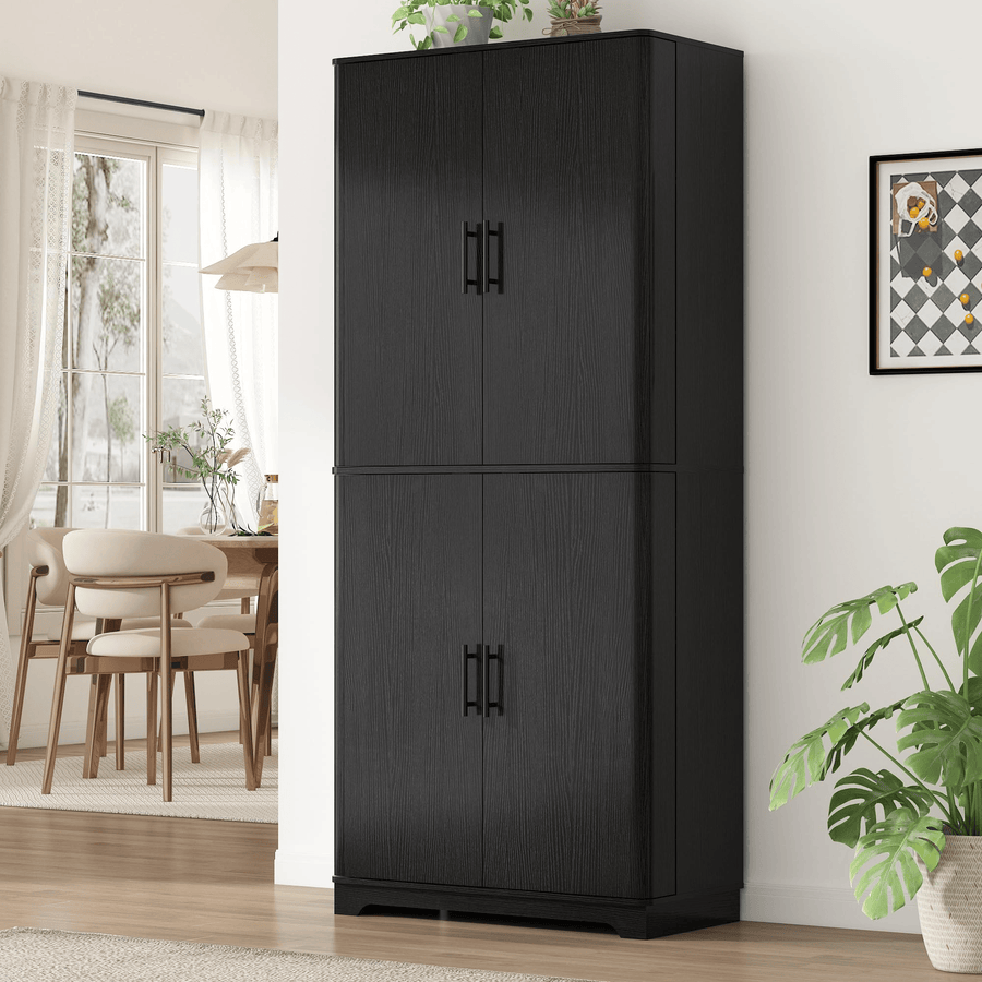 72" Tall Kitchen Pantry Storage Cabinet