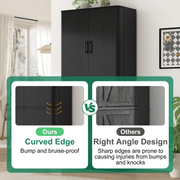 72" Tall Kitchen Pantry Storage Cabinet
