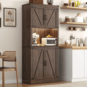 72" Tall Kitchen Pantry Storage Cabinet