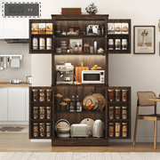 72" Tall Kitchen Pantry Storage Cabinet