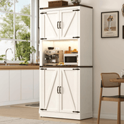 72" Tall Kitchen Pantry Storage Cabinet