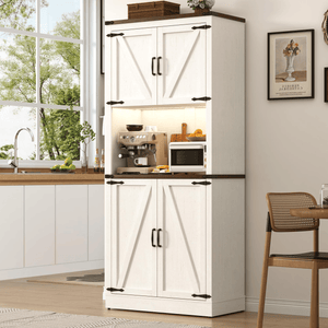 72" Tall Kitchen Pantry Storage Cabinet