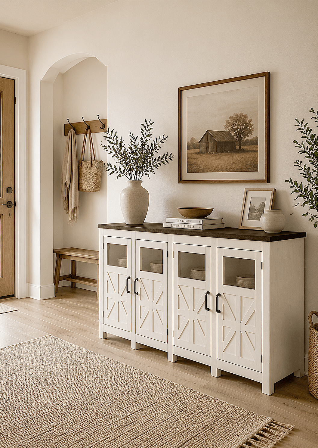 Entryway Storage Console