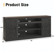 75" Coffee Bar with Charging Station