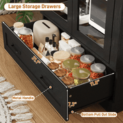 75in Tall Pantry Cabinet Storage Cabinet