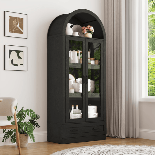 75in Tall Pantry Cabinet Storage Cabinet