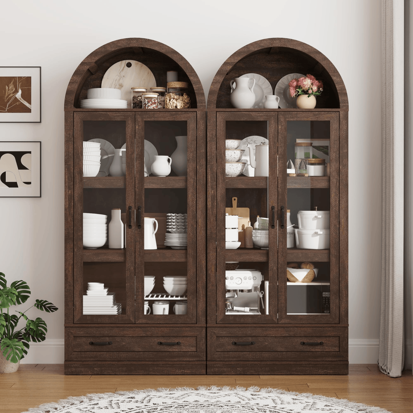 75in Tall Pantry Cabinet Storage Cabinet