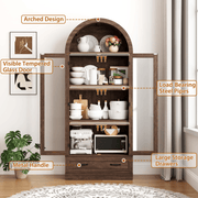 75in Tall Pantry Cabinet Storage Cabinet