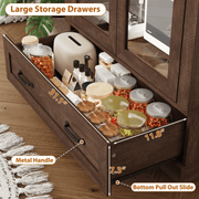 75in Tall Pantry Cabinet Storage Cabinet