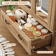 75in Tall Pantry Cabinet Storage Cabinet