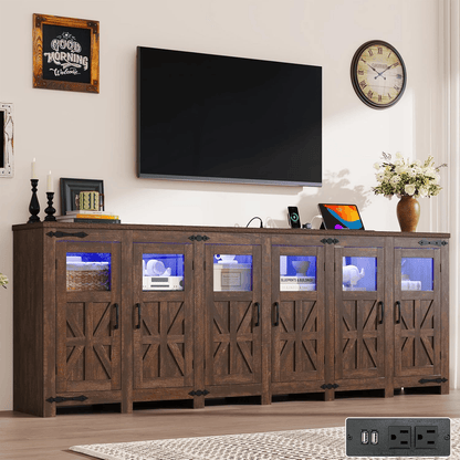 95" TV Stand Entertainment Center for 100/90/80 Inch TVs